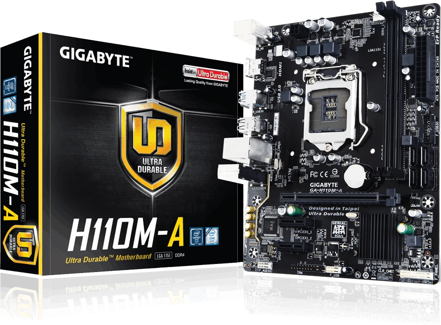 Gigabyte GA-H110M-A (Rev. 1.0)